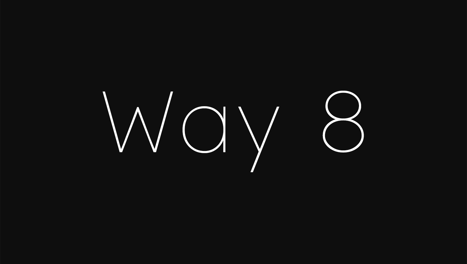 Way 8